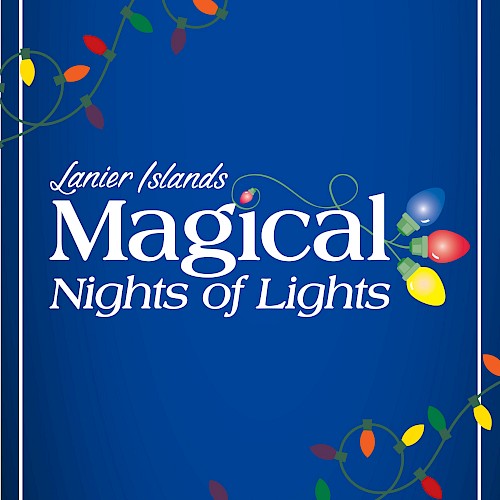 The image features a blue background with the text 