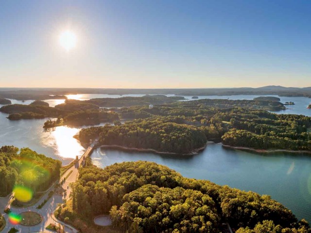Aerial of Resort