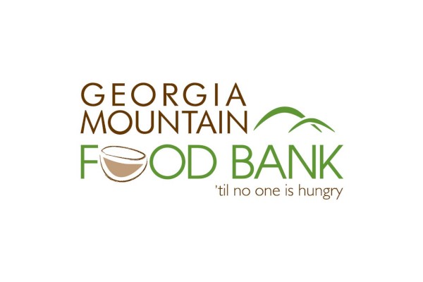 Georgia Mountain Food Bank logo with the tagline 